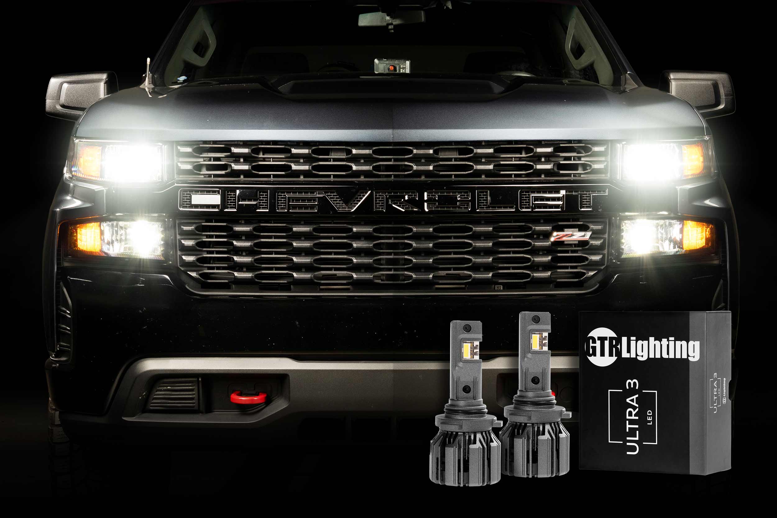 Chevrolet Silverado 1500 (19-22) GTR Ultra 3 LED (High Beam)